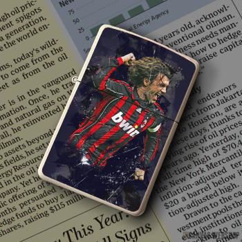 Upaljač Paolo Maldini abstract Upaljač Paolo Maldini abstract