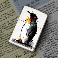 Upaljač Penguin watercolor