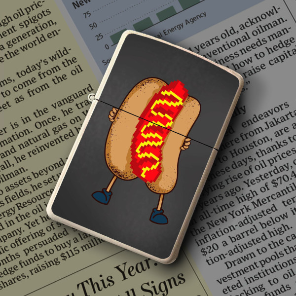 Upaljač Pixel Hot Dog