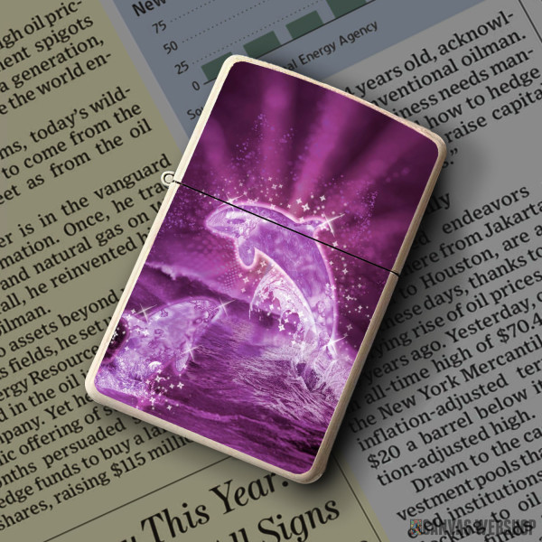 Upaljač Purple dolphins