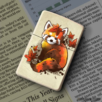 Upaljač Red panda red leaves Upaljač Red panda red leaves