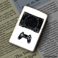 Upaljač Retro PlayStation Black