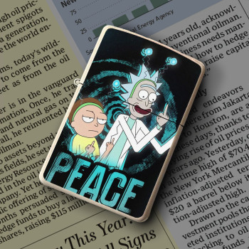 Upaljač Rick and Morty peace