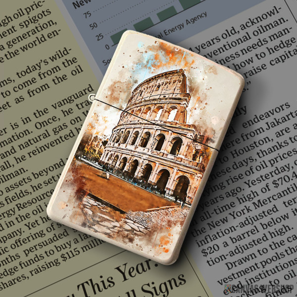 Upaljač Rome in Watercolor Upaljač Rome in Watercolor