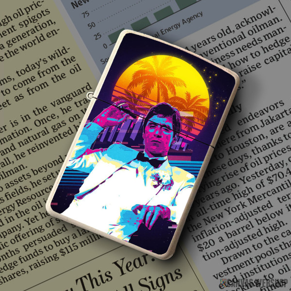Upaljač Scarface retro art