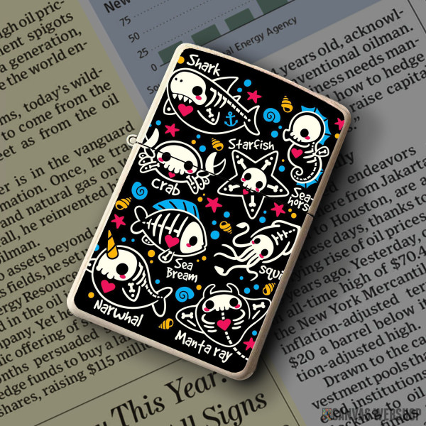 Upaljač Sea skeletons