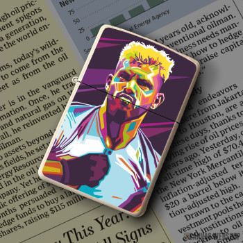 Upaljač Sergio Aguero Pop Art Wpap Upaljač Sergio Aguero Pop Art Wpap