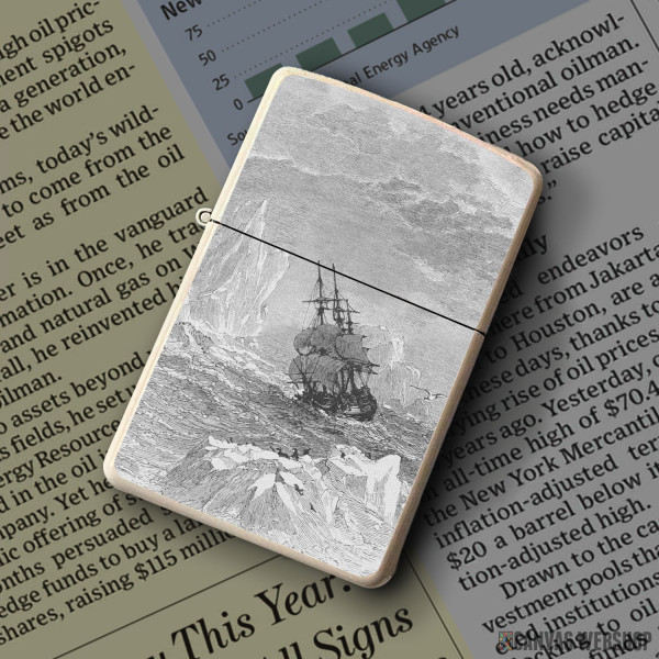 Upaljač Ship Sailing The Arctic