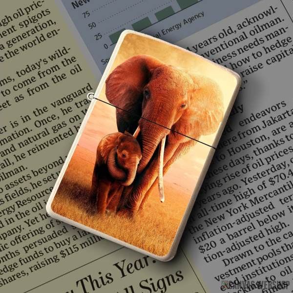 Upaljač Slon i mladunče