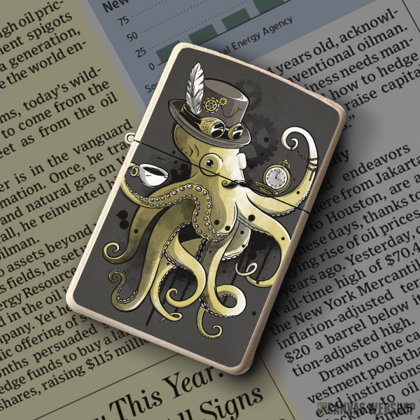 Upaljač Steampunk octopus