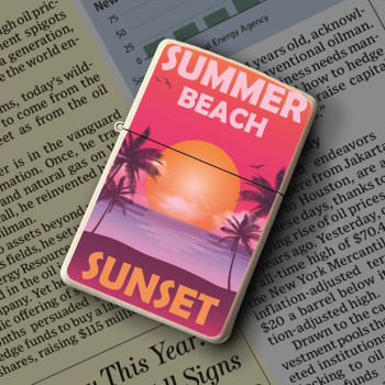Upaljač Summer Palm Beach Sunset