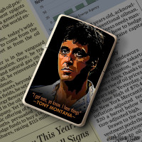 Upaljač Tony Montana quote