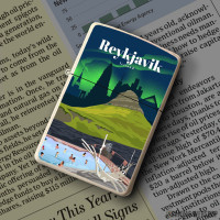 Upaljač Travel to Rejkjavik