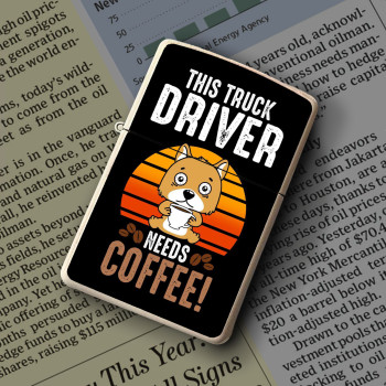 Upaljač Truck Driver and Coffee