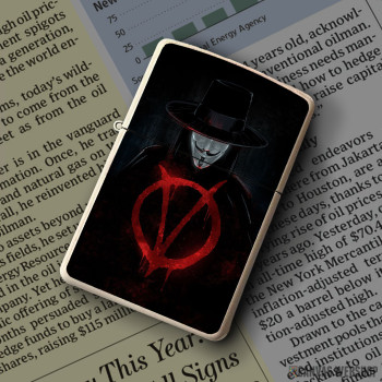 Upaljač V For Vendetta 3 Upaljač V For Vendetta 3