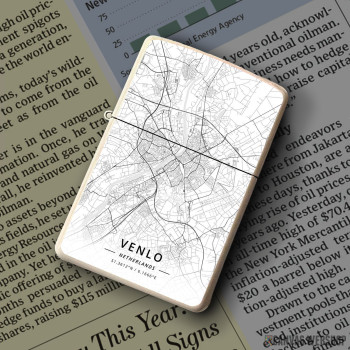 Upaljač Venlo mapa - white Upaljač Venlo mapa - white