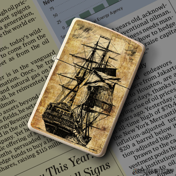 Upaljač Vintage Sailboats