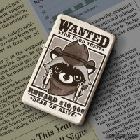 Upaljač wanted racoon for food theft