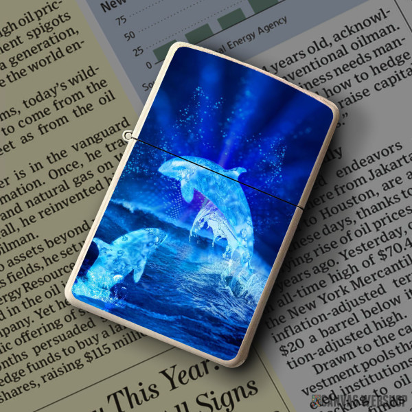 Upaljač Water blue dolphins