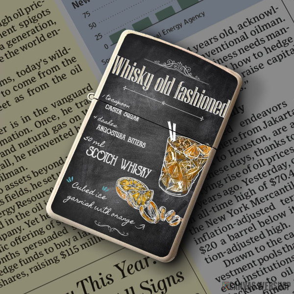 Upaljač Whisky old fashioned