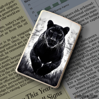 Upaljač wild jumping black panther Upaljač wild jumping black panther