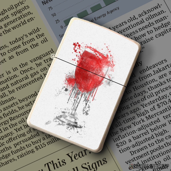 Upaljač Wine Stains Poster