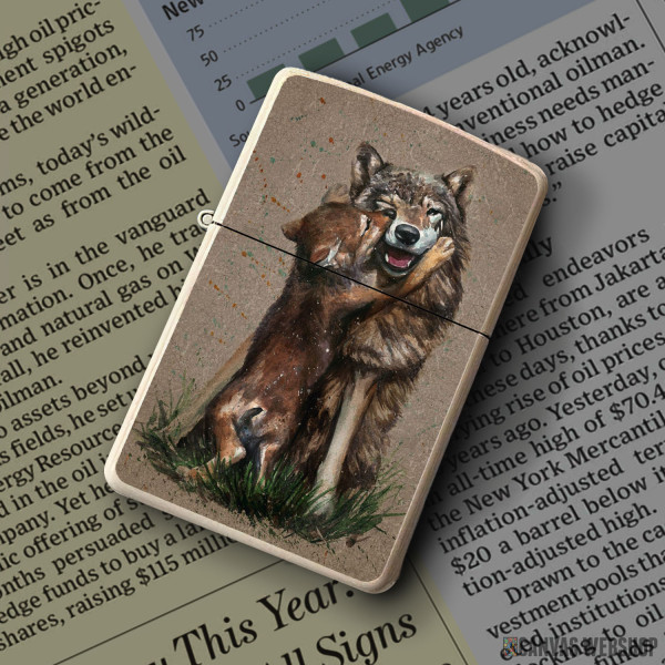 Upaljač Wolf Father and Son