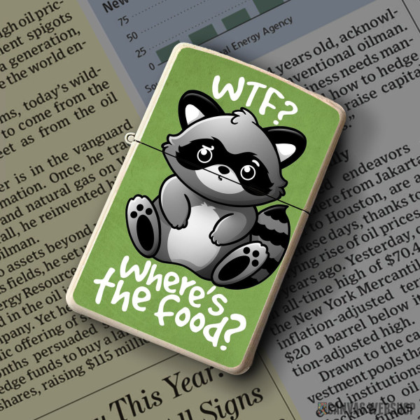 Upaljač WTF Raccoon