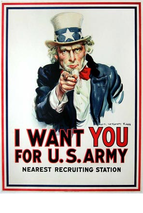 I Want YOU for US Army